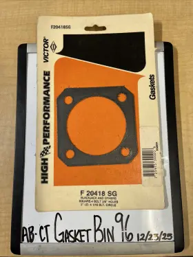 F20418sg Victor Exhaust Pipe Flange Gasket - Nos Equivalent To Fel-pro 2005