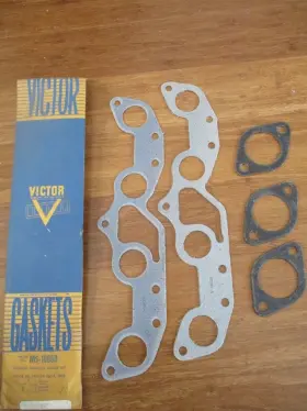 Ms-18658 Victor Nos Exhaust Manifold Gasket Set 1953-54 Dodge V8 1955 D55-3 1407