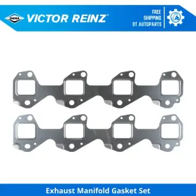 452mv55 Victor Reinz For 07 Chevrolet Silverado 3500 Classic 6.6l Exhaust Manif Gskt Set