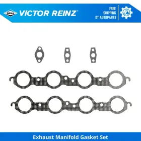 515uz82 Victor Reinz For 07 Chevrolet Silverado 3500 Classic 6.0l Exhaust Manif Gskt Set