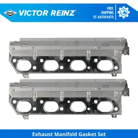 520ck23 Victor Reinz For 06-09 Land Rover Range Sport 4.2l Exhaust Manif Gskt Set