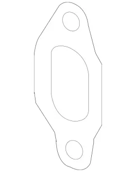 028-129-589-b Volkswagen Genuine Gasket