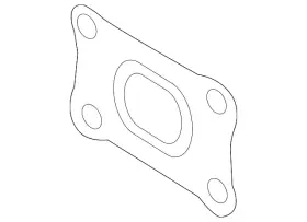 04e-253-039-d Volkswagen Genuine Turbocharger Gasket