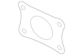 04e-253-039-h Volkswagen Genuine Turbocharger Gasket 04e-253-039-h Volkswagen Genuine Turbocharger Gasket