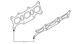 059-253-039-n Volkswagen Genuine Manifold Gasket