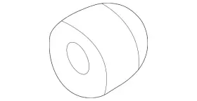1h0-253-115-c Volkswagen Genuine Catalytic Converter Gasket