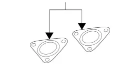 7l0-253-115-b Volkswagen Genuine Exhaust Pipe Gasket