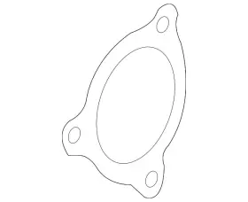 7p0-253-115 Volkswagen Genuine Front Muffler Gasket