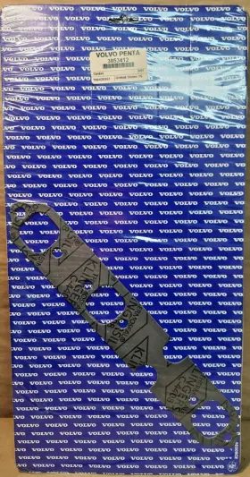 3853412 Volvo Penta 3857475 New Oem Inlet And Exhaust System Gasket # Made In Usa