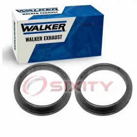 C599 Walker Exhaust 72-54 2 Pc Pipe Flange Gaskets For 2004-2007 Cadillac Cts 3.6l V6 Qt