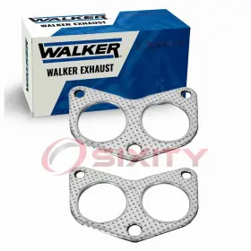 Sx-0ebs Walker Exhaust 2 Pc Converter Inlet Front Pipe Flange Gaskets For 2006 Saab Ir