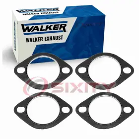 Sx-2qhx Walker Exhaust 4 Pc Pipe Flange Gaskets For 1989-1991 Mazda Rx-7 1.3l R2 Pu