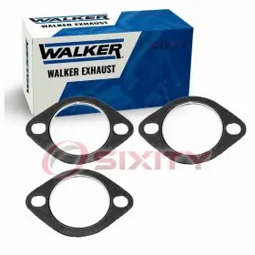 Sx-h296 Walker Exhaust 3 Pc Pipe Flange Gaskets For 1983-1985 Mazda Rx-7 1.1l R2 Dk