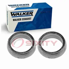 Sx-ng3z Walker Exhaust 2 Pc Pipe Flange Gaskets For 1989 Gmc P2500 5.7l V8 Rw