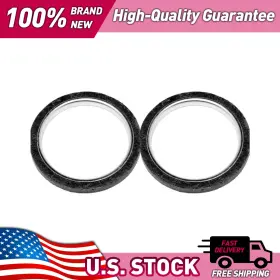 Szfzaxi20250604-437 Walker Exhaust 2pcs E Xhaust Ex Haust Pipe Flange Gasket Fits Toyota