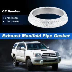 17451-74051 X Autohaux 1745174051/17451-74051 Exhaust Pipe Donut Gasket For Toyota 4runner 2003-2009 No.1745174051