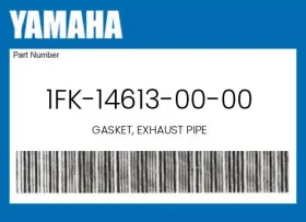 1fk-14613-00-00 Yamaha Genuine Gasket Exhaust Pipe -