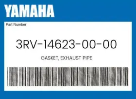 3rv-14623-00-00 Yamaha Genuine Gasket Exhaust Pipe -
