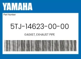 5tj-14623-00-00 Yamaha Genuine Gasket Exhaust Pipe -