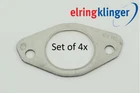4X Exhaust Manifold Gaskets For Mercedes Benz W126 R107 8 Cyl Elring Klinger New. Price: $36.00.