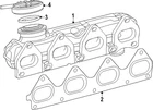 Genuine Mercedes-benz Manifold Gasket 654-142-58-00 New. Price: $48.17.