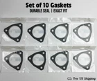 Walker 31369 Exhaust Pipe Flange Gasket Durable Seal Set Of 10 New. Price: $32.50.