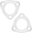 2PCS Exhaust Set 2.25" 3-BOLT High Sealing Flange For Cars New. Price: $11.00.