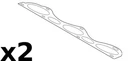 For Porsche (2020-2024) Exhaust Manifold Gasket (2) Genuine + 1 Year Warranty New. Price: $143.35.