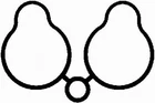 Genuine Bmw Gasket Asbestos Free 11621704540 New. Price: $26.43.
