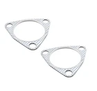 Dc Sports 2.5" 3 Bolt High Temp Replacement Universal Exhaust Gasket - Qty New. Price: $18.99.