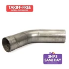 Schoenfeld 2545, One Natural Steel Elbow 2-1/2IN Deg. Performance Racing Part New. Price: $51.94.