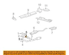 Gm Oem 00-05 L100 Exhaust System Components-front Pipe Gasket 90570544 New. Price: $7.44.