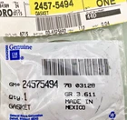 New Genuine Gm 24575494 Gasket Exhaust Manifold Pipe 1997-2002. Price: $15.03.