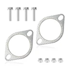 2PCS 2.5 Inch Exhaust Flange Gasket Kit With Bolts 2-BOLT 120-06310-0002 New. Price: $13.99.