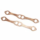 Oval Port Copper Header Exhaust Gaskets For Chevy 327 350 383 Reusable New. Price: $17.59.