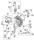Genuine Mopar Seal 68486949AA New. Price: $20.60.