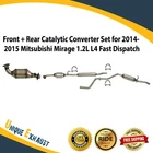Complete Exhaust System For 2014-2015 Mitsubishi Mirage 1.2L L4 New. Price: $459.52.