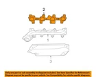 Chrysler Oem 08-13 1500 Exhaust System Manifold-manifold Gasket 53032833AH New. Price: $35.00.