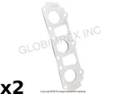 For Porsche (2012-2018) Exhaust Manifold Gasket To Cylinder Head (2) New. Price: $32.40.