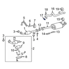 For Toyota Tacoma 1995-2023 90917A6001 Rear Catalytic Converter Gasket New. Price: $17.38.