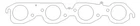 Cometic Gm Bbc 2.250IN Round Port 030IN Mls Exhaust Gasket C5251-030 New. Price: $64.71.