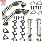 Exhaust Manifolds Gasket Kit For 01-16 Chevy Gmc 2500 3500 6.6L Duramax 2WD New. Price: $442.90.
