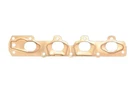 Sce Gaskets 9431 Gm 4-CYL, Pro Copper Exhaust Gasket, Stock, .043 In. Thick, Eac New. Price: $31.29.