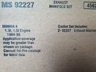 Fel-pro MS92227 Exhaust Manifold Gasket Set Nos (O-A1-2) New. Price: $10.00.