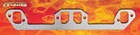 Remflex 6004 Mopar 318 5.2L (92-02), 360 5.9L (93 & Newer) Magnum Header Gaskets. Price: $42.65.