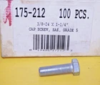 62 (sixty Two) Dorman Cap Screw Sae Grade 5, -24 1- " Part 175-212 * New. Price: $9.90.