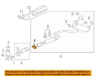 Gm Oem 08-12 Aura Exhaust System Components-muffler Pipe Gasket 15939791 New. Price: $19.46.
