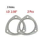 2PCS High Temp Exhaust Gasket 2.50" (63.50MM) I.d 3-BOLT Etl Performance New. Price: $12.99.