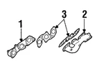 Genuine Nissan Manifold Gasket 14036-30P00 New. Price: $26.84.