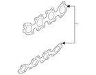 Genuine Hyundai Mnfd W/converter Gasket 28521-3F500 New. Price: $59.70.